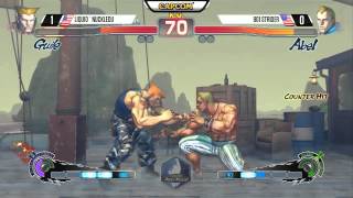 NuckleDu (Guile) vs 801 Strider (Abel) - CEO 2015 USF4 - 720p 60fps