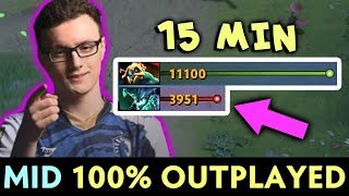 How Miracle 100% OUTPLAYED mid on Huskar — 16 min GG