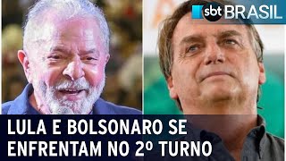 Lula e Bolsonaro se enfrentam no segundo turno das eleições presidenciais | SBT Brasil (03/10/22)