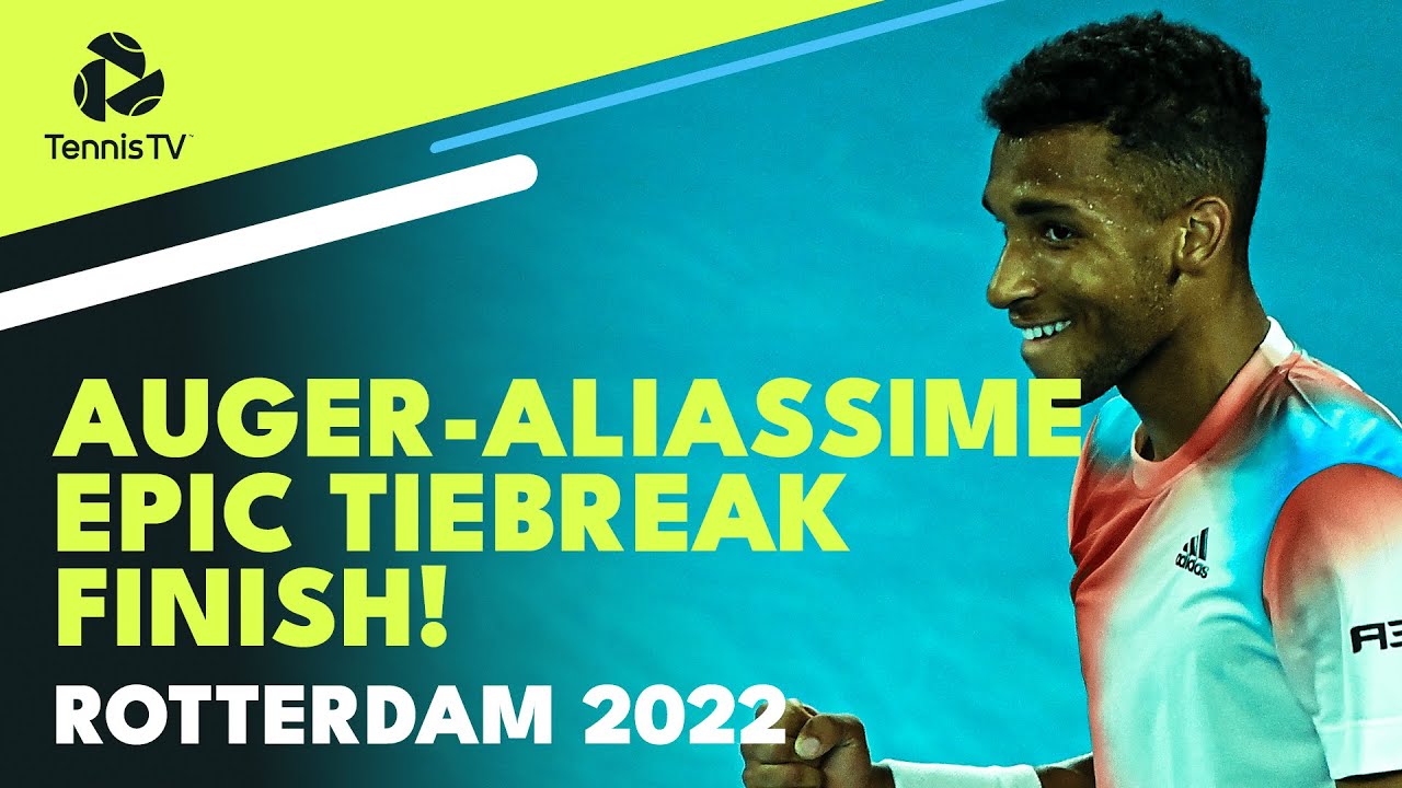 Beast Mode Felix Auger-Aliassime Tiebreak to End Rotterdam Quarter-Final v Norrie