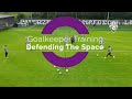 goalkeeper training ● defending the space © 4gk