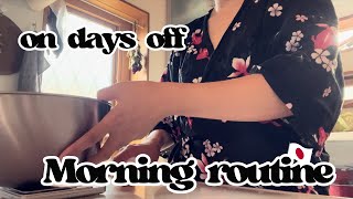 【Routine】Routine for 1.5 hours from 7am on a holiday