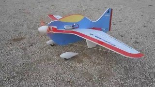 デコパネでスローフライト！2016 01 27 無尾翼機