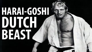 The Dynamic Harai-Goshi of the Dutch Judo Beast. Willem Ruska Olympics 1972 Judo