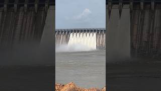 Nagarjuna Sagar Dam💦 #nagarjunasagar #nagarjunasagardam #weekendtrips #shorts #trending #viral