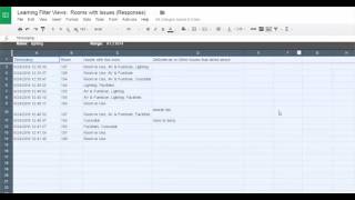 Creating Filter Views in Google Sheets for reporting purposes