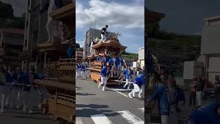 令和5年5月21日　和歌山県橋本市橋本だんじり祭　東家　入魂式