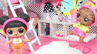 DIY Miniature Dollhouse Room - LOL Room Decor - How to Make Hacks and Crafts For LOL Surprise Toys
