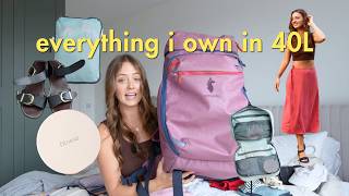 What you NEED to travel long term (full packing list)