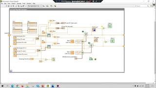 Labview Simulation of PID Control of Water Tank Level and Flowrate