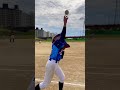 元プロ野球チア気温36度の中のキャッチボール。 shorts