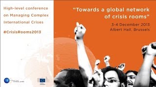 Towards a Global Network of Crisis Rooms - A look back at the conference