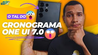 🚨SAIU UM TAL DE CRONOGRAMA DA ONE UI 7.0 ESTÁVEL!📱