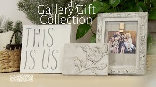 Mother's Day Gift DIY: Family Photo Gallery of DIY Wall Art with IOD Molds