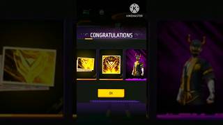 Level Up Reward I Got Golden Sakura Bundle 66 Level FreeFire#shorts#short