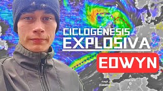 🔴CICLOGÉNESIS EXPLOSIVA CON LLUVIAS EL FINDE ☔🤠 [Borrasca Eowyn]