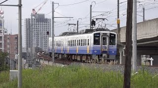 えちぜん鉄道　福井口~新福井　北陸新幹線高架仮線アプローチ