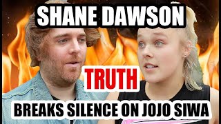 SHANE DAWSON BREAKS SILENCE ON JOJO SIWA