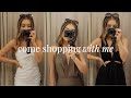 COME SHOPPING WITH ME IN ZARA AND MANGO & UNBOXING MY NEW BAG