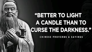 Wise Chinese Proverbs and Sayings Part 1 || Motivational Quotes || Am Motivated