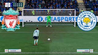 EFL Cup LIVERPOOL vs LEICESTER CITY [Penalty shootout] FIFA 22
