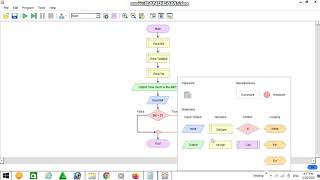 IF STATEMENT USING FLOWGORITHM