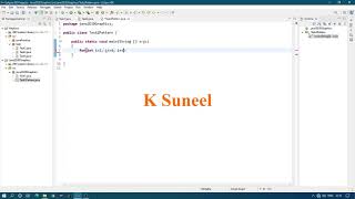 Star Pattern In JAVA (Part 1)