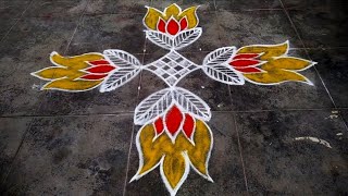 மார்கழி 10ம் நாள் கோலம் /Margazhi kolam/New year kolam 2022/Pongal kolam2022/Geetha Rangoli/Rangoli