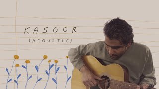 Prateek Kuhad - Kasoor (Acoustic) (Live Performance + Animation Video)