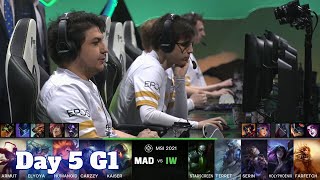 MAD vs IW - Day 5 LoL MSI 2021 Group Stage | Mad Lions vs İstanbul Wildcats full game