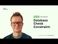 PostgreSQL | Database Level Constraints | Name Check Constraint