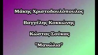 ΧΡΙΣΤΟΔΟΥΛΟΠΟΥΛΟΣ ΚΟΚΚΩΝΗΣ  ΜΑΝΩΛΙΑ