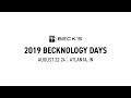 2019 Becknology Days