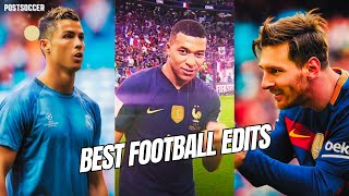 FOOTBALL TIKTOKS & EDITS & REELS COMPILATION 2024 | Ronaldo,Messi,Bellingham| Skills,Fails,Goals