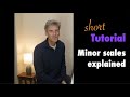 Minor scales explained