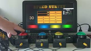 wired buzzer game system