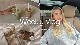 My first vlog: I dyed my hair, holiday shopping and we saw the Wicked movie!!