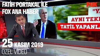 Saraya giden CHP'li iddiası! 25 Kasım 2019 Fatih Portakal ile FOX Ana Haber