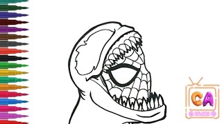 Spider-Man Inside Venom Coloring Pages