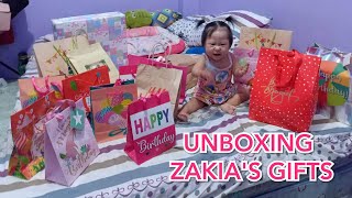 UNBOXING ZAKIA'S GIFTS