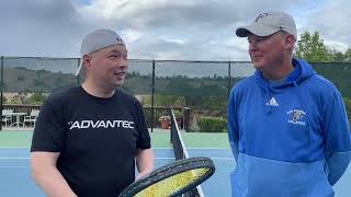 I FINALLY GOT TO PLAY WITH A PRINCE CTS THUNDERSTICK 110 TENNIS RACKET AFTER OVER 20 YEARS!