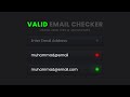 Check Email Validation with Javascript | Javascript Form Validation