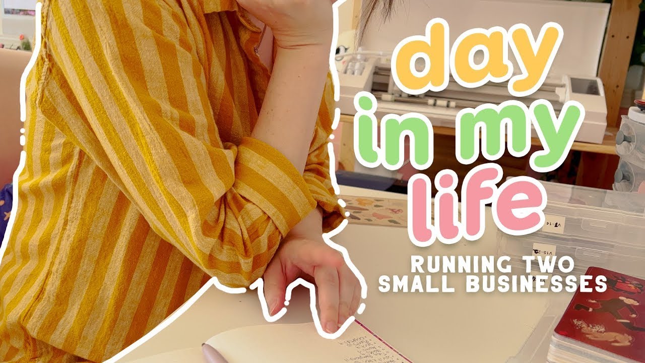 Day In My Life Running Two Small Businesses Vlog Youtube