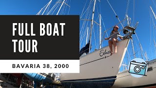 Full Boat Tour, Bavaria 38 Cruiser, Year 2000 | Sailing On The Breeze Ep. 12