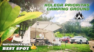 A COZY CAMPING SPOT WITH FAMILY | COMFORTABLE TENTS | NATUREHIKE 8.5 | RELAX ALA CAMP