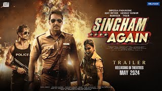 Singham Again - Trailer | Ajay Devgn | Deepika Padukone | Arjun Kapoor | Akshay Kumar, Tiger Shroff