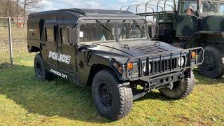 AM general 4x4 W/E M998A1 Army vehicle-auction 40669-2