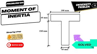 Solving a Moment of Inertia Problem Step-by-Step