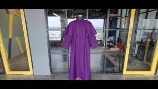 Roman Cassock With Matching Mozzetta by PSG Vestments