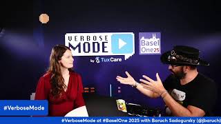 #VerboseMode at #BaselOne 2025 with Baruch Sadogursky (@jbaruch) hosting Lize Raes on Java and AI